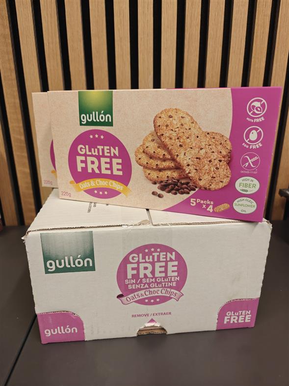 Gullon oats & choc chips kassekøb