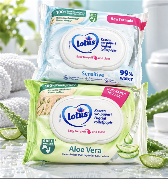 Lotus moist 2 varianter
