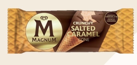 Magnum cone crunchy salted caramel