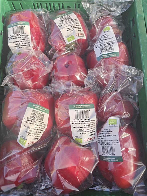 2-pak økologiske peberfrugt