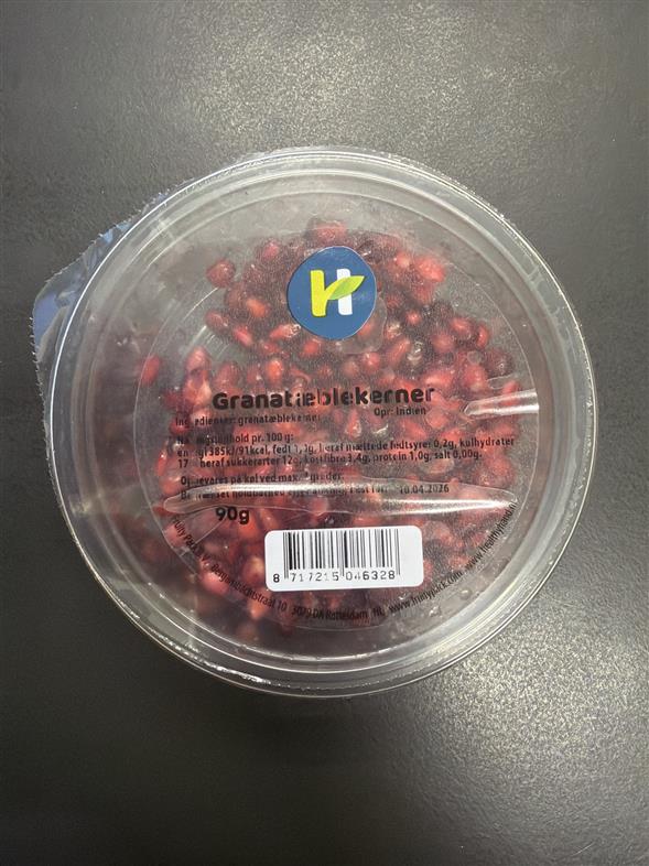 Granatæblekerner 100 gram