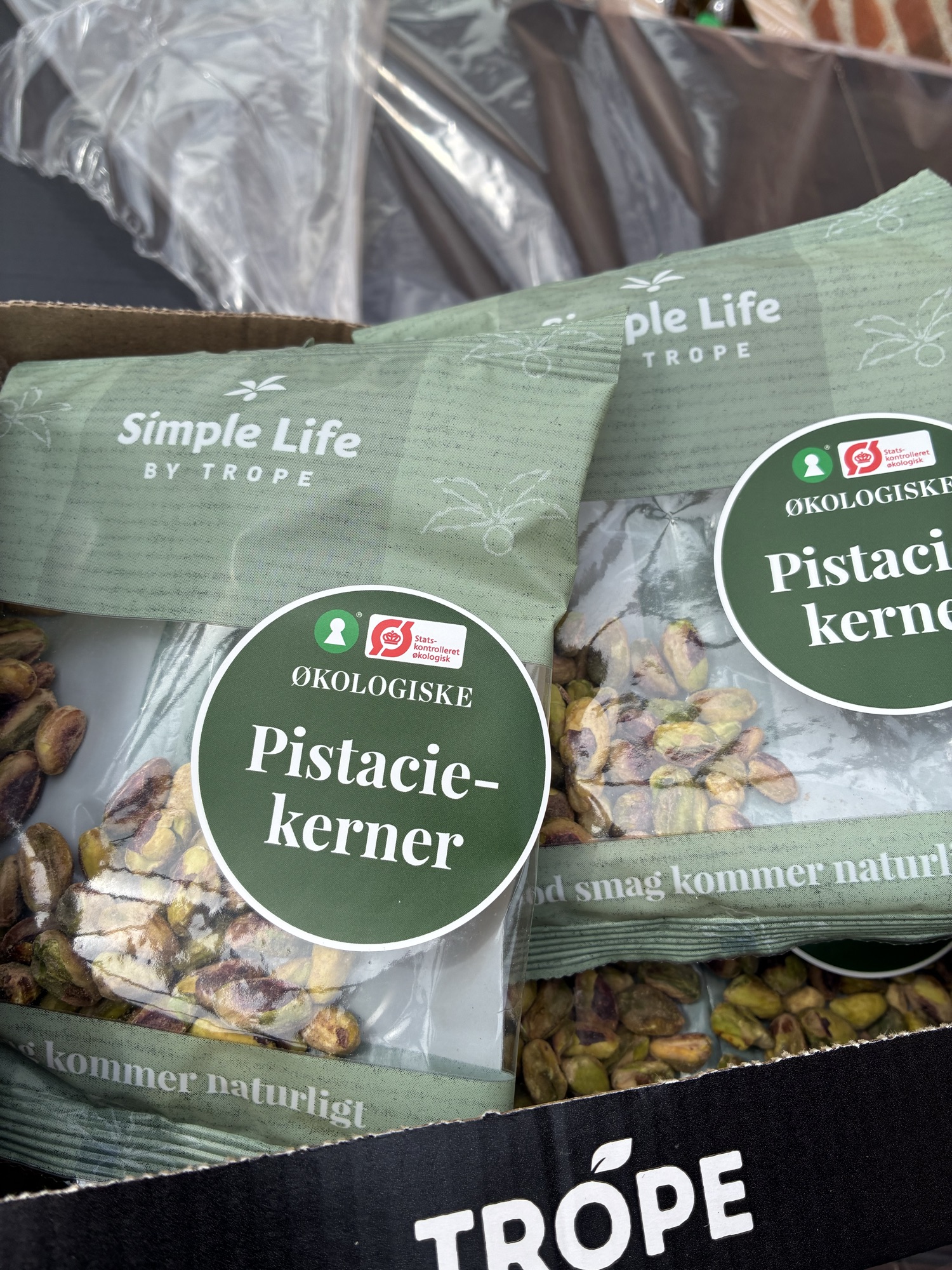 Øko pistacie kerner