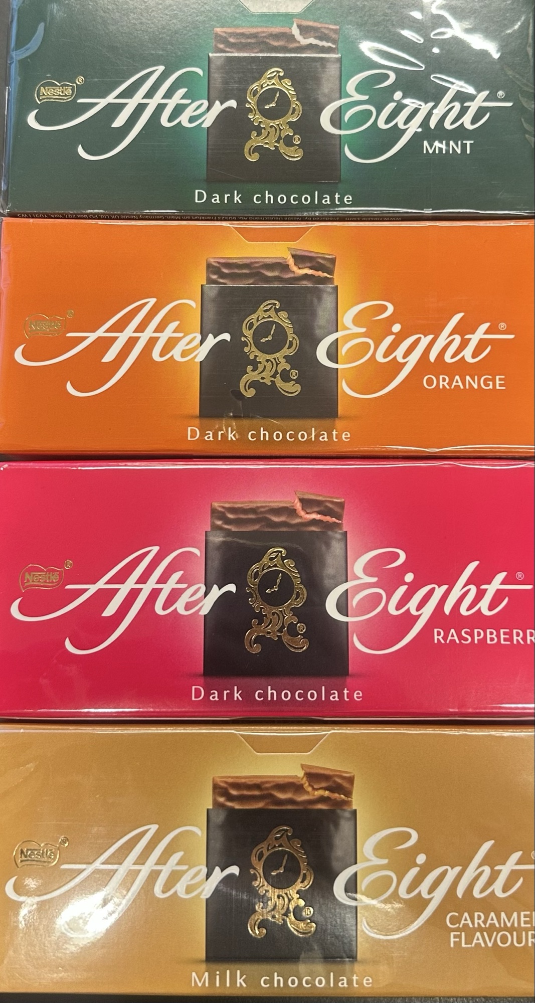 After eight chokolade