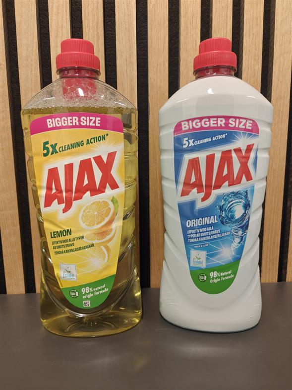 Ajax liter 1.25 ( stor flaske)