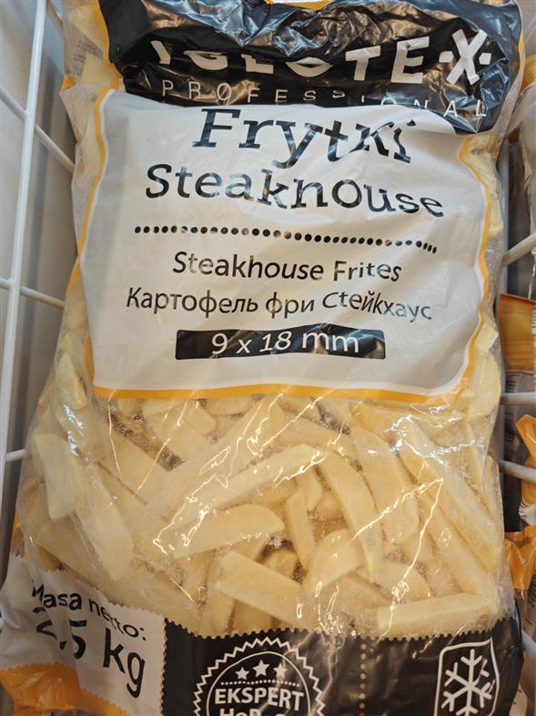 Steakhouse fritter 2.5kg.