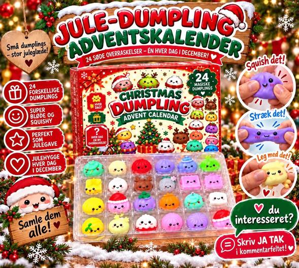 Squishy dumpling julekalender