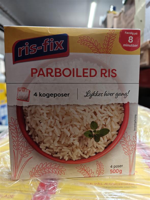 Ris-fix parboiled