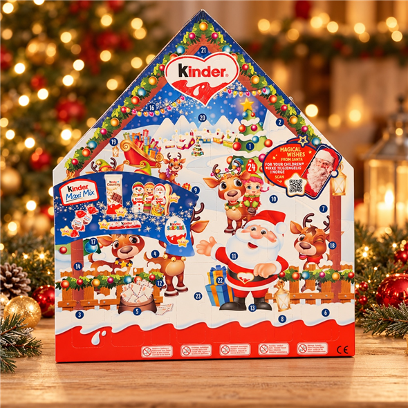 Kinder maxi mix julekalender
