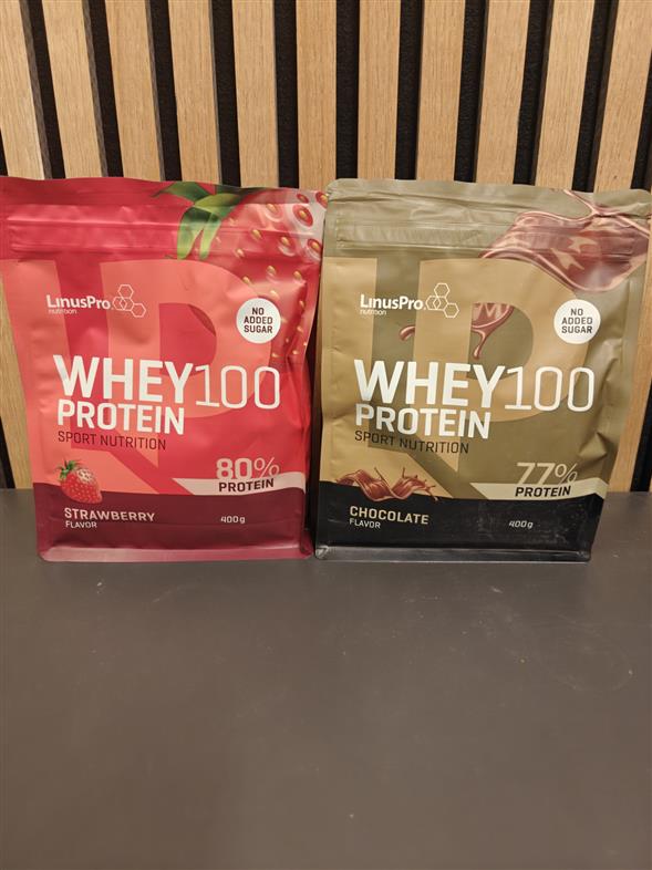 Linus Pro Whey100 Proteinpulver – 400 g