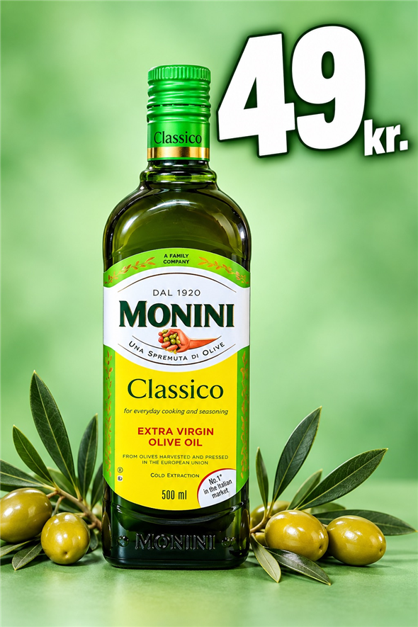 MONINI CLASSICO EXTRA VIRGIN OLIVENOLIE
