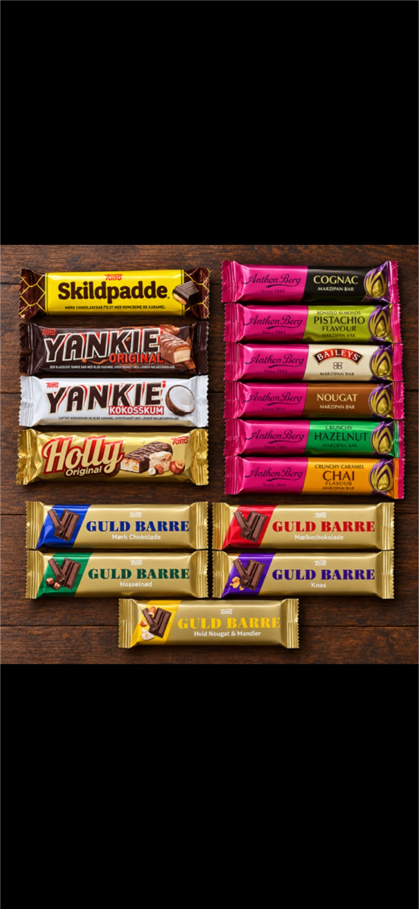 Toms / Anthon Berg chokolader