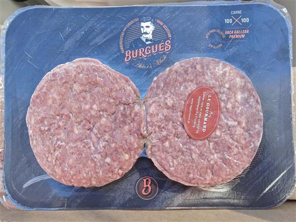 premium burgerbøffer 2 X 120 gram