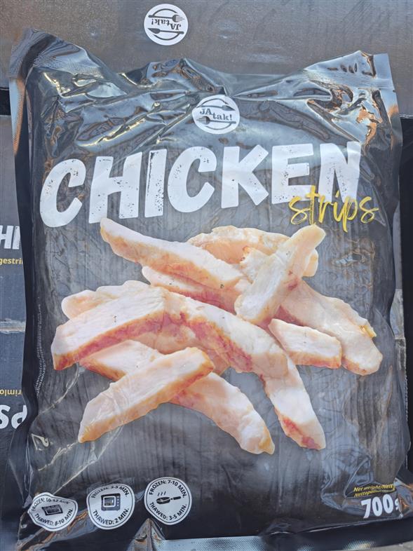 Kyllingestrimler 700g.