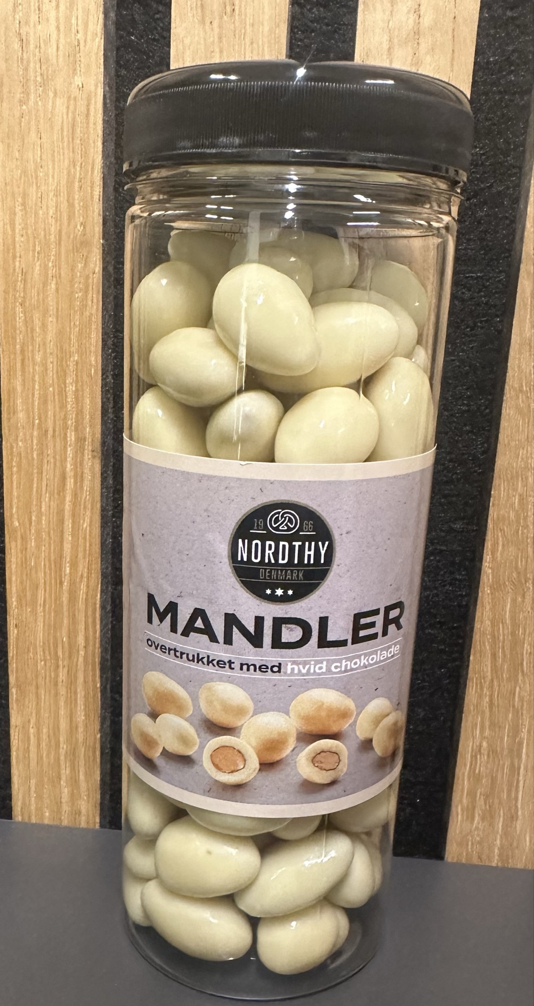 chokoladeovertrukne mandler