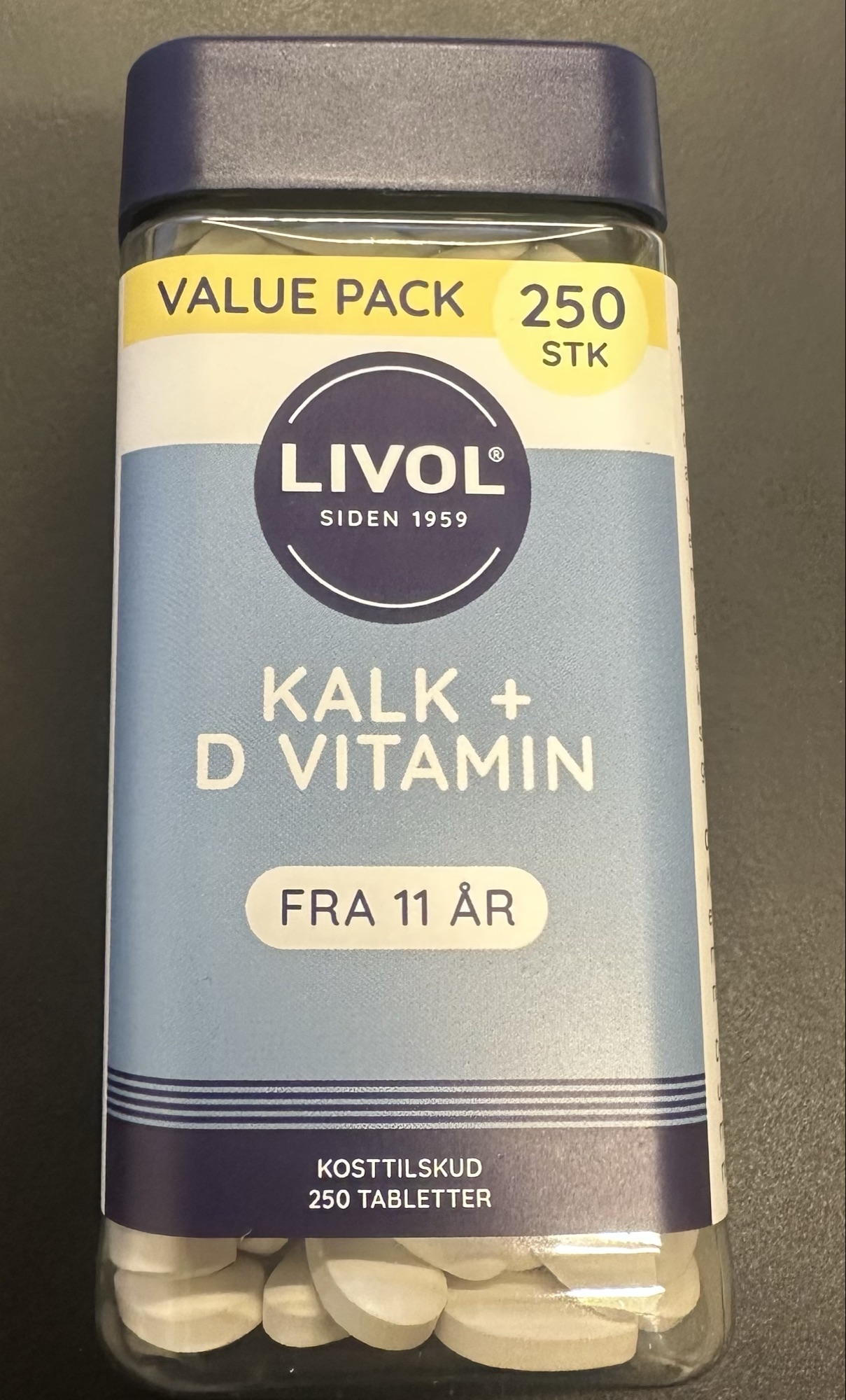 Livol kalk + D vitamin