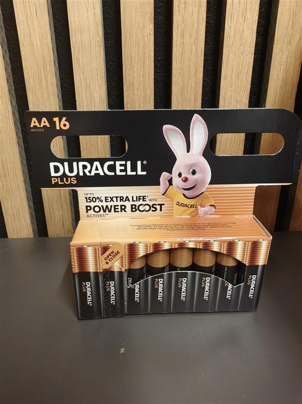 Duracell 16-pak. ( AA & AAA)
