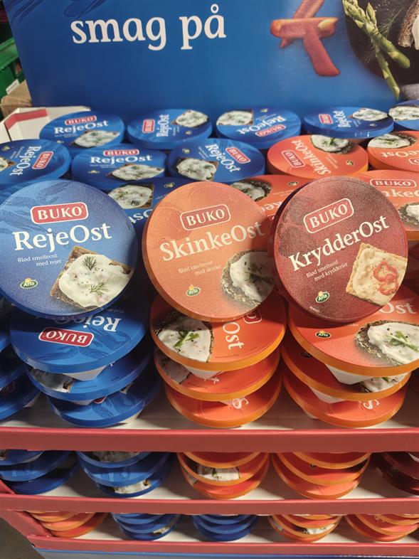 Buko smelteost ( 3 varianter)
