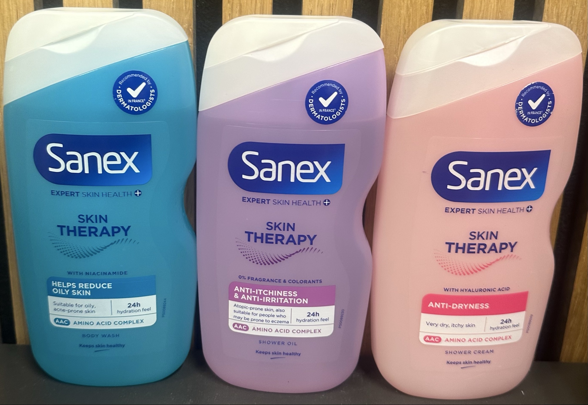 Sanex shower