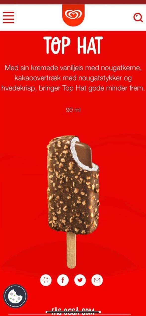 Frisko Top Hat 35 stk