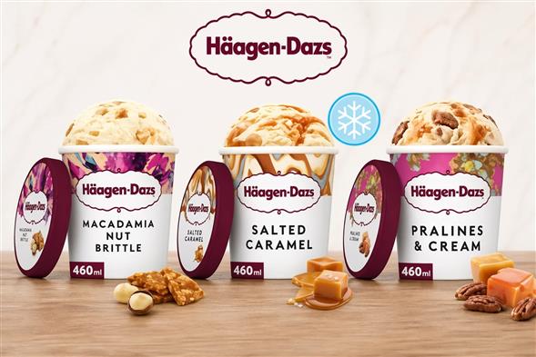 Haagen-Dasz is I bøtter (flere varianter)