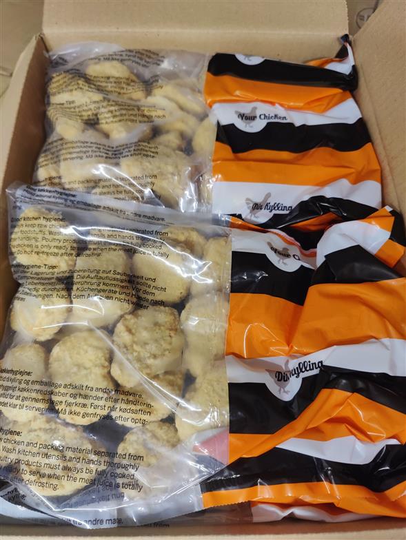Kyllingenuggets 1 kg