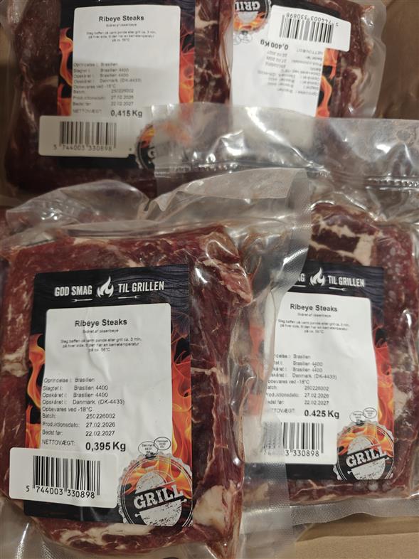 Ribeye Dybfrost 2x200g.