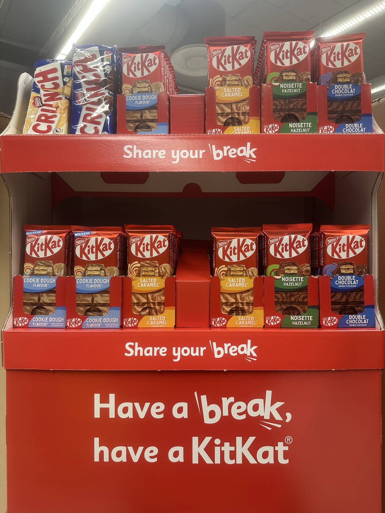 KitKat/Crunch chokolader