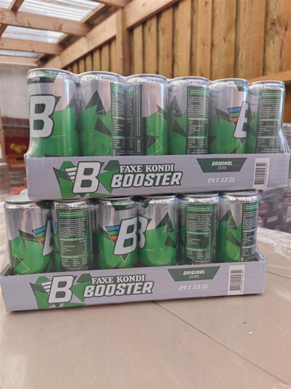 Booster sukkerfri 24 x 33cl