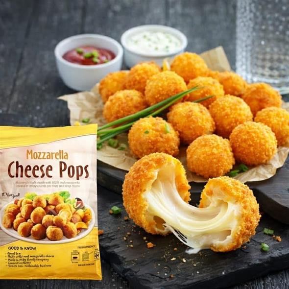 Mozarella cheese pops