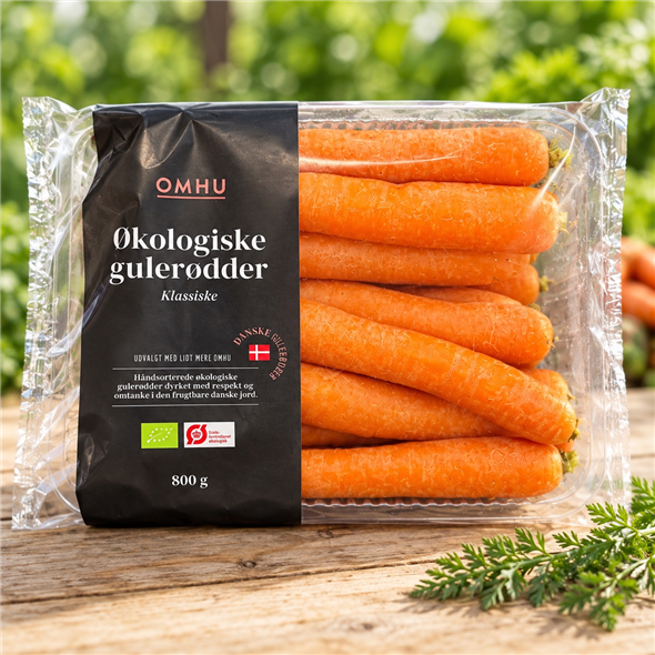 DANSKE ØKOLOGISKE GULERØDDER