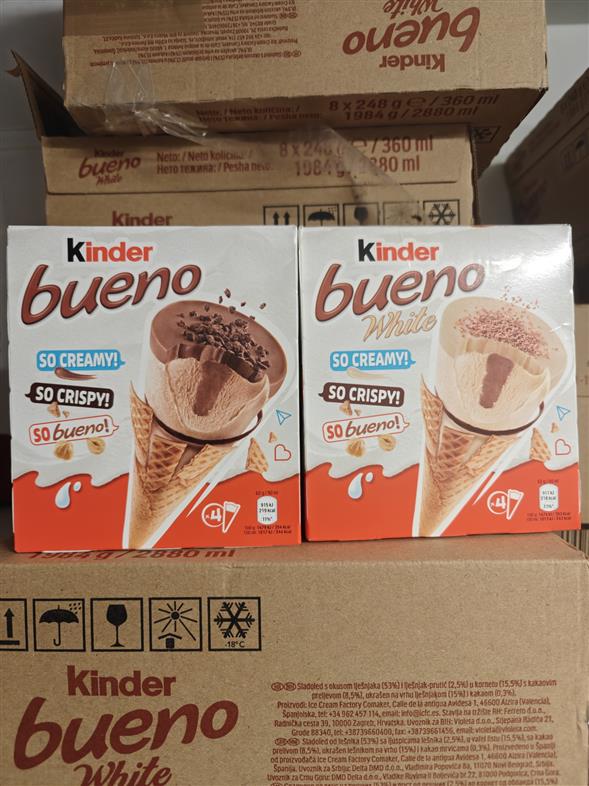 Kinder bueno is ( 2 varianter)