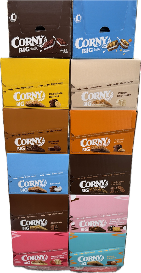 CORNY BIG kasse med 24 stk