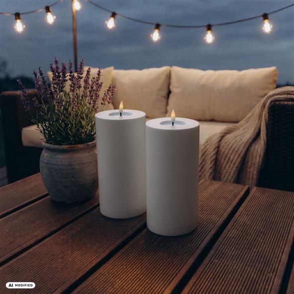 LED Udendørs bloklys 2-pak (Stockgroup)