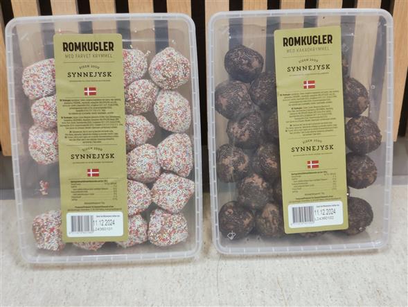 Synnejyske Romkugler (2 varianter)