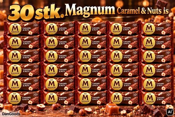 Kasse magnum caramel & Nuts