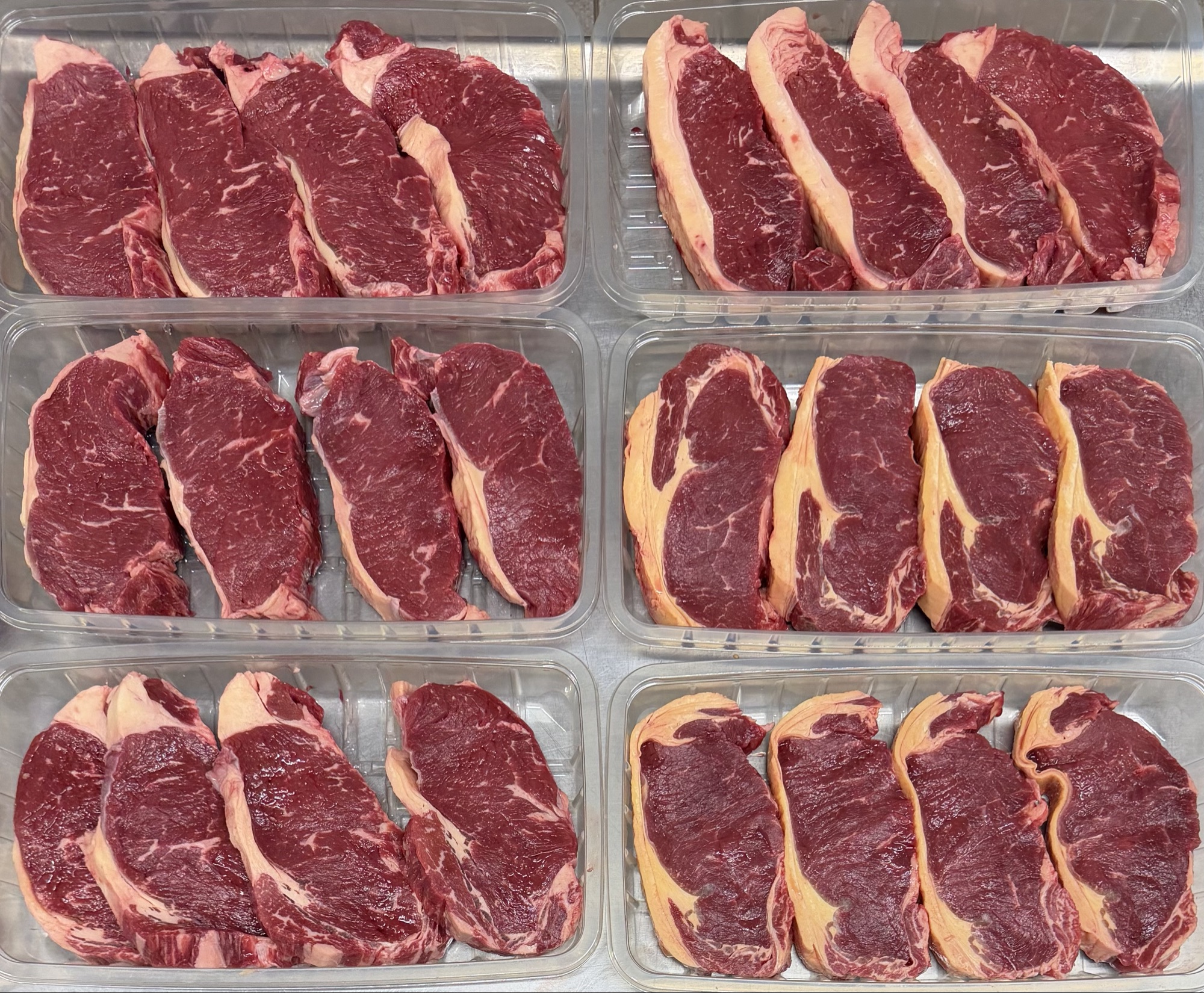 BØFFER 4 stk 700-800 gram