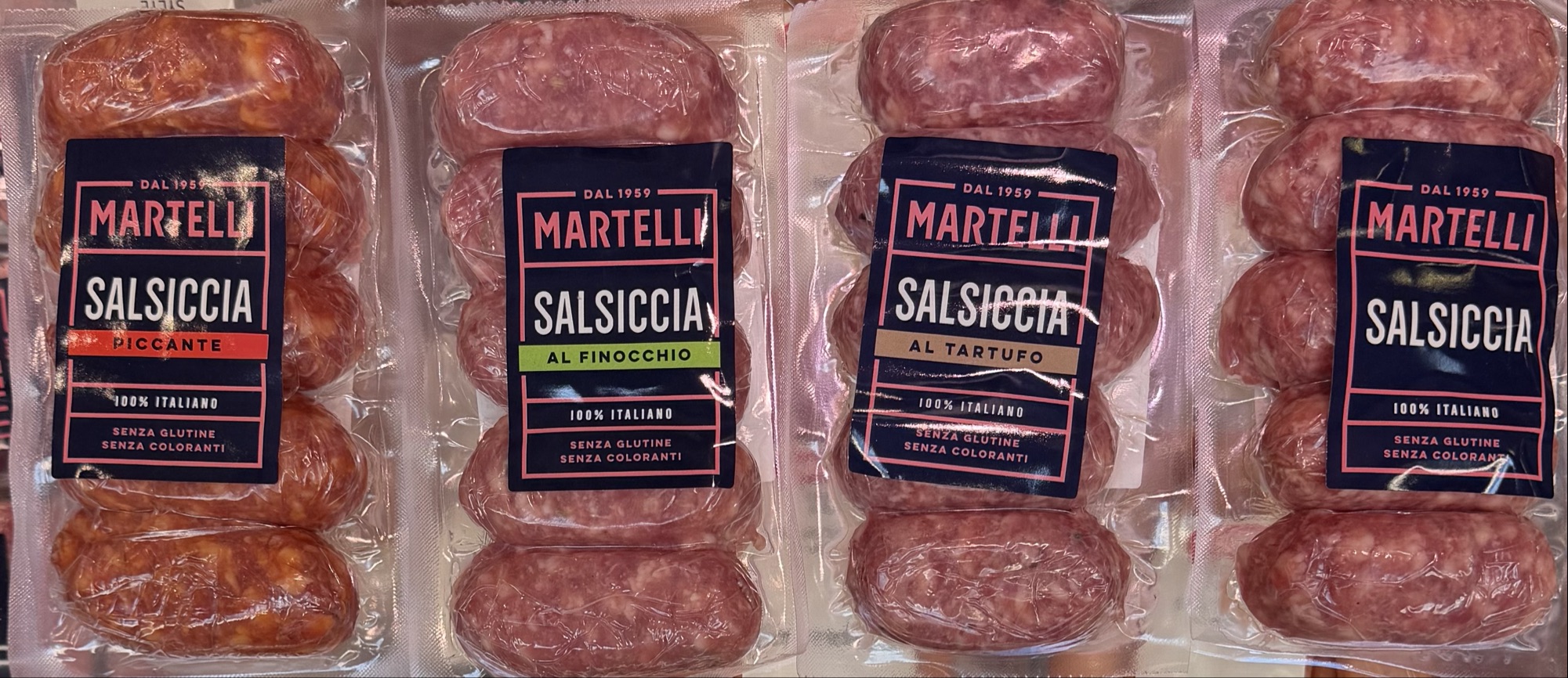 Salsiccia ( 3 varianter)