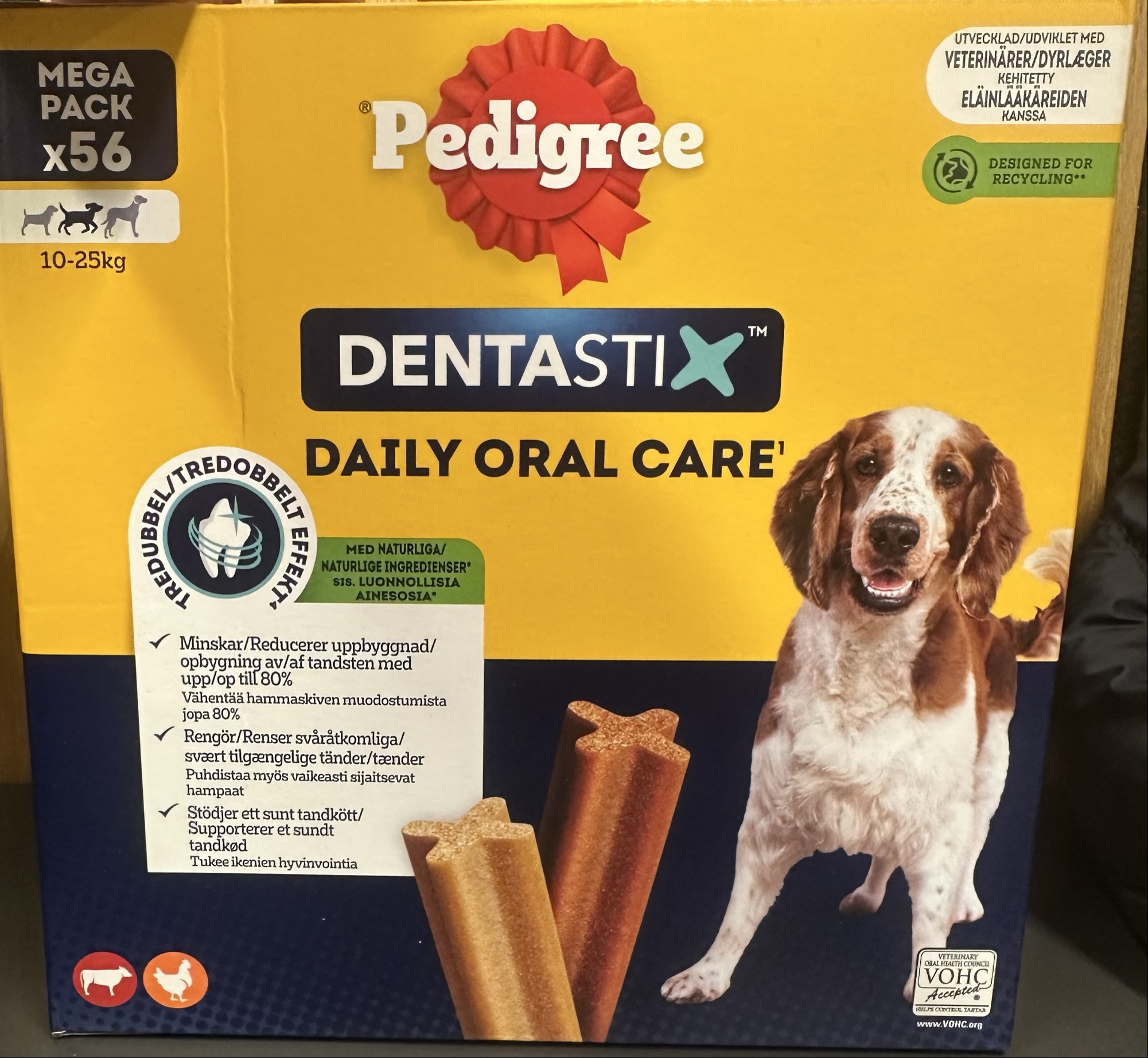 Pedigree dentastix mega pack