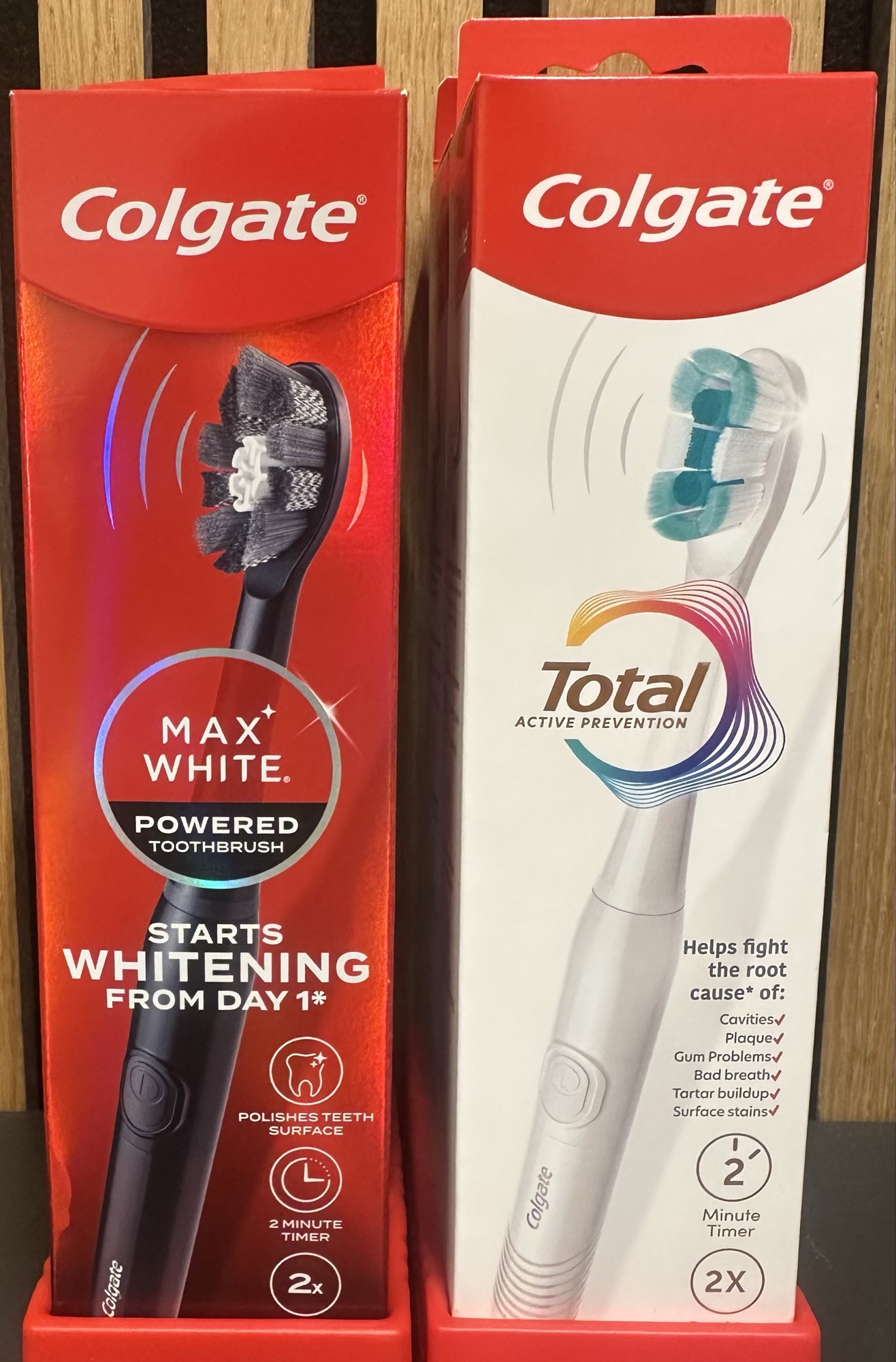 Colgate batteri tandbørster