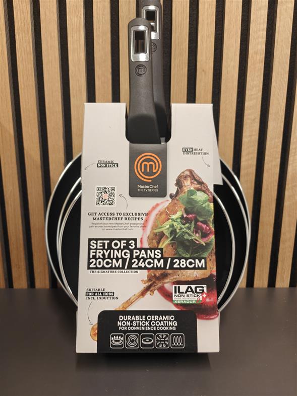 Masterchef Stegepandesæt 3-pak