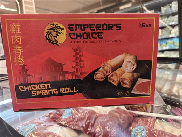 Spring rolls 3 varianter