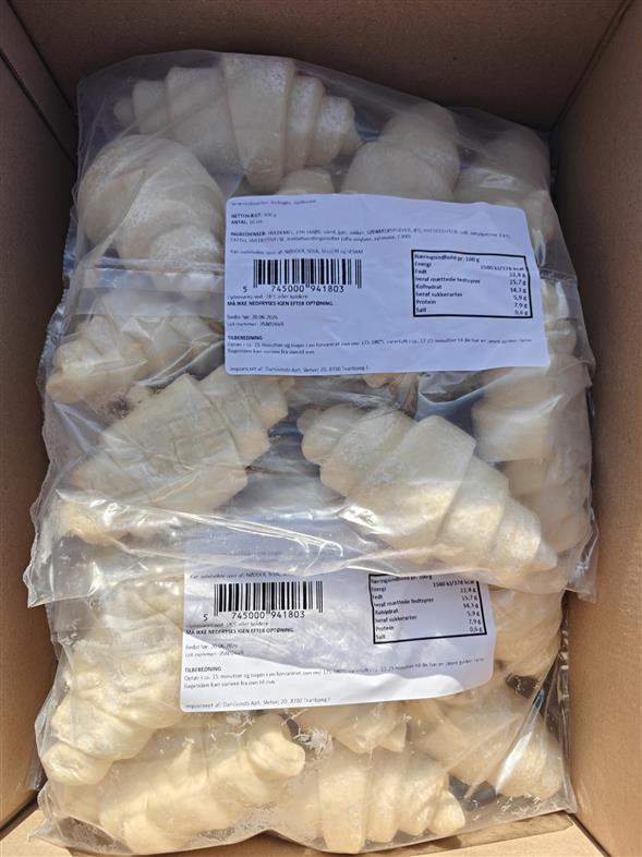 Smør Croissanter  10stk. á 90g.