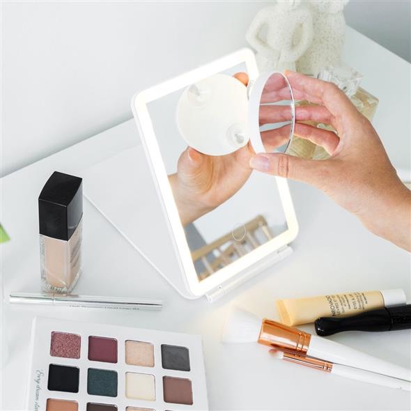 Makeup Spejl m. Led lys